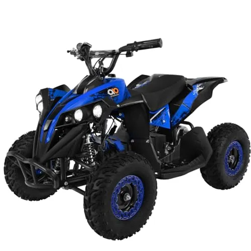 Actionbikes Motors Kinder Quad Elektro ATV Reneblade - Quad Bikes-Spielzeug für Kinder mit 1000-Watt Motor, drosselbar bis 25 km/h, ideal für Anfänger und erfahrene Fahrer. Robuste Offroad-Reifen sorgen für Stabilität und Traktion auf jedem Untergrund.