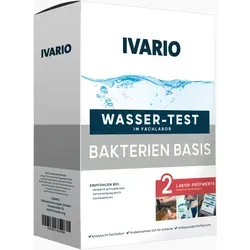 Bakterien-Wassertest-BASIS - Wassertest zur Basisüberprüfung auf E.coli und coliforme Keime, ideal für schnelle Sicherheit im Trinkwasser. Analysezeitraum: 5-7 Werktage.