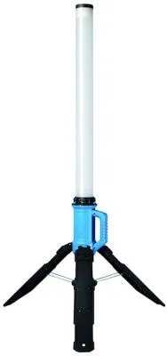 Protec.class PLEDAS LED-Arbeitssäule 360° - 90W, 8100lm, 6500K - LED-Arbeitsleuchte mit 360° Abstrahlwinkel, ideal für umfassende Ausleuchtung in Werkstätten und Baustellen. Hohe Helligkeit von 8100lm für optimale Sicht.