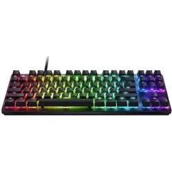 Razer Huntsman V3 X Tenkeyless (Purple Switch) - Gaming Tastatur ohne Ziffernblock, bietet höchste Präzision mit optischen Switches und RGB-Beleuchtung für ein individuelles Spielerlebnis.