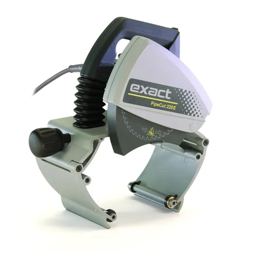 Exact 220E tragbare Rohrtrennsäge - Kreissägen für präzise Schnitte bis 220 mm in Metall, ideal für professionelle Anwendungen und handliche Nutzung.