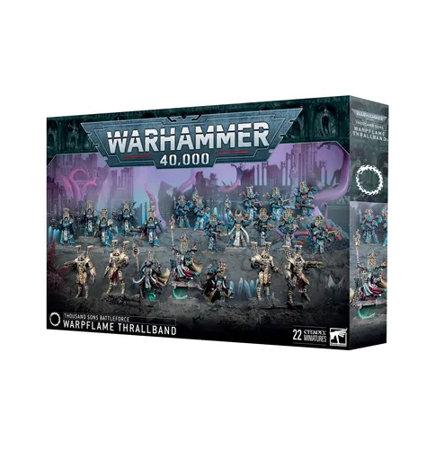 Warhammer 40k Thousand Sons Warpflame Thrallband / Warpflamen Hexerschar