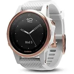 Garmin Fenix 5S - Elegante Smartwatch in Roségold - Smartwatch mit 42 mm Durchmesser, GPS und Herzfrequenzmesser für aktive Nutzer. Ideal für Sport und Alltag, kombiniert Funktionalität mit stilvollem Design.