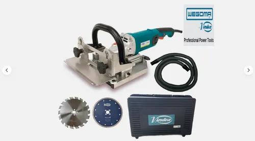 Wegoma Trenn- und Fensterfräse RV70VL - Sanierungsfräse mit 1500W für präzise Schnitte bis 68mm, ideal für professionelle Renovierungsarbeiten.