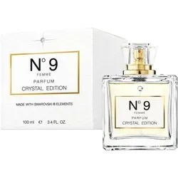 Jacques Battini No.9 Crystal Edition Parfum 100 ml - Extrait de Parfum für Damen, mit luxuriösem Duft und eleganter Kristallverpackung für besondere Anlässe.
