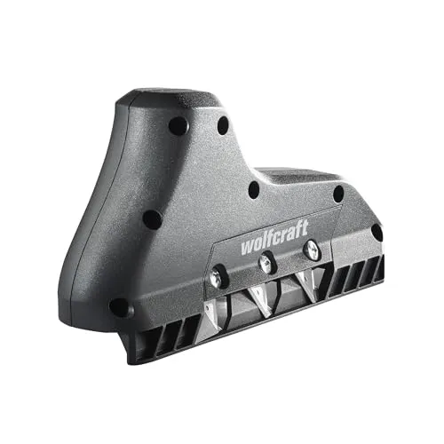 Wolfcraft 3-fach Kantenhobel - Gipskartonhobel für präzise Kantenbearbeitung - Revisionsklappen & -türen, ideal für saubere Kanten und einfache Handhabung beim Arbeiten mit Gipskarton.