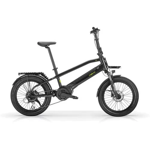MBM Elektro-Kompaktfahrrad FUNK URBAN 20 Zoll - E-Bike für die Stadt mit vollintegriertem Akku und 60 Nm Mittelmotor. Ideal für alle Körpergrößen, komfortabel und wendig, mit hydraulischen Scheibenbremsen für Sicherheit.