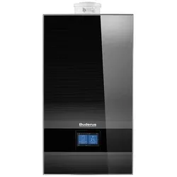Buderus Gas-Brennwerttherme Logamax plus GB182i.2 - 20 kW - Brennwertkessel und Heizkessel mit hoher Effizienz. Modernste Technologie für sparsame Heizung, integrierte System-Bedieneinheit mit Farb-Touchscreen und Funkmodul für komfortable App-Bedienung.