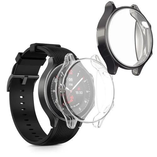 Hülle für OnePlus Watch 2 OPPO Watch X Silikon Fullbody Schutzhülle Cover Case