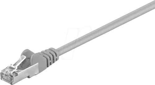 GOOBAY 50131 - Cat.5e F/UTP Patchkabel CCA grau 7,5 m