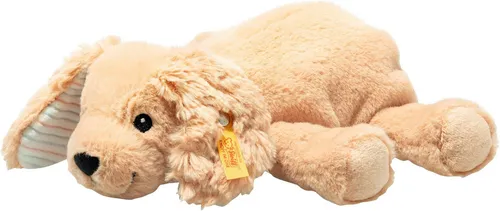 Steiff Floppy Lumpi Hund, Honey Yellow - Plüschtiere & -figuren: Treuer Kuschelpartner mit 20 cm Größe, aus hochwertigen Materialien, maschinenwaschbar und ideal für Kinder.