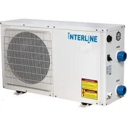 Interline Wärmpepumpe Eco 9,5 kW - Pools: Preiswerte Heizlösung, die Außenluft in Wärmeenergie umwandelt und Ihren Pool effizient beheizt.