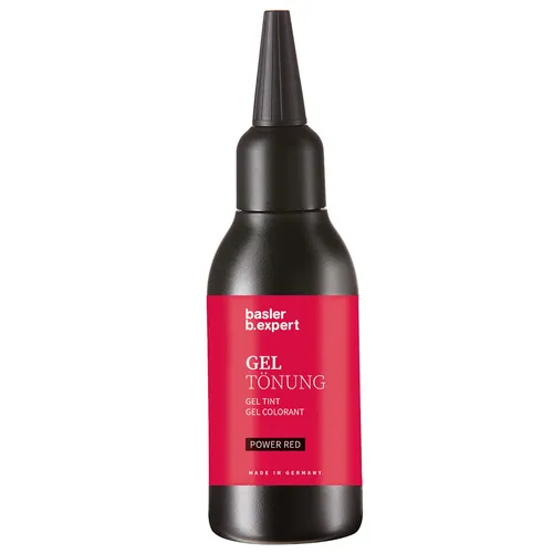 Basler Geltönung Power Red 75 ml – Intensive Haarfarbe - Geltönung für brillante Farbtöne ohne Ammoniak. Ideal für Ganzfärbungen und Strähnen, mit einfacher Anwendung und 6-8 Haarwäschen Haltbarkeit. Perfekt für strahlende Ergebnisse!