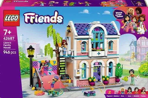 Friends Lianns Familienhaus, Konstruktionsspielzeug 42687