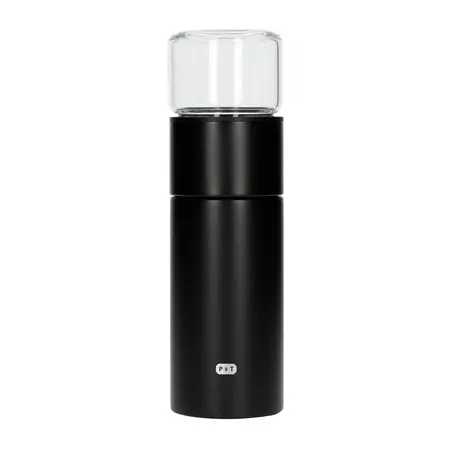 Paper & Tea - Nomad Insulated Bottle with Strainer - Black Pap 4055743029340