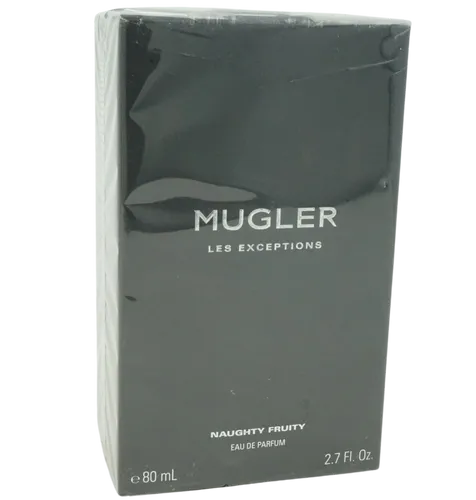 Thierry Mugler Les Exceptions Naughty Fruity 80ml - Unisex Eau de Parfum mit fruchtigem Duft, ideal für selbstbewusste Persönlichkeiten, neu & originalverpackt.