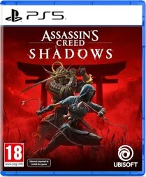 Assassins Creed Shadows - PS5 [EU Version] - PS5-Spiel mit fesselnder Handlung im feudalen Japan, erlebe die Abenteuer von Naoe, der Shinobi-Assassinin, und Yasuke, dem Samurai. Nutze ihre einzigartigen Fähigkeiten und baue dein eigenes Spionagenetzwerk auf.