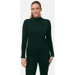 DANISH ENDURANCE Merino Thermo Langarm Shirt Damen - Funktionsunterwäsche für extreme Kälte, aus antibakterieller Merinowollmischung für optimalen Komfort und Temperaturregulierung bei Outdoor-Abenteuern.