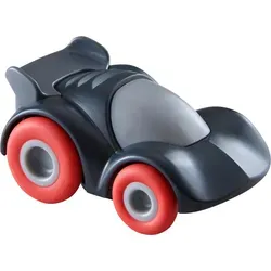 HABA 305560 - Kullerbü Antrazitfarbender Sportwagen, Rennauto mit Schwungmotor für Kinder ab 2 Jahren, perfekt für Kullerbü-Bahn und freies Spiel