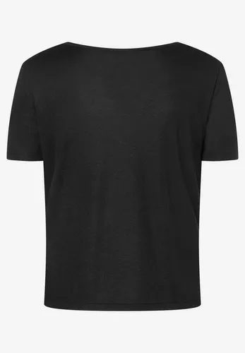 MORE&MORE T-Shirt mit Wasserfall-Ausschnitt in Schwarz (Größe 36) - Elegantes feminines Shirt mit Wasserfall-Ausschnitt, ideal für den lässigen Look. Aus weichem Viskose-Mix für hohen Tragekomfort. Pflegeleicht und vielseitig kombinierbar.