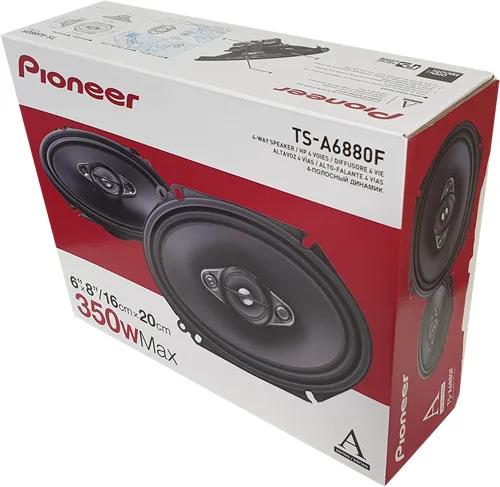 PIONEER Auto Triaxial Lautsprecher TS-A6880F - Hochwertiger Klang für Ihr Fahrzeug - Car-HiFi-Lautsprecher mit 4-Wege Triax-System für kraftvollen Sound und bis zu 99 Watt Sinusleistung, ideal für ein beeindruckendes Klangerlebnis unterwegs.