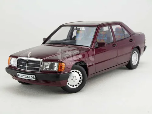 Mercedes 190 E 1.8 Avantgarde W201 1993 Modellauto 1:18 - Detailgetreues Modellauto im Maßstab 1:18, aus Die-Cast-Material, ideal für Sammler und Fans klassischer Fahrzeuge.