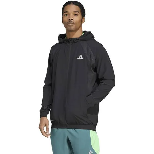 adidas Herren Tech Track Jacke (Größe S, schwarz) - Freizeitjacke mit CLIMACOOL Technologie, sorgt für kühlen und trockenen Komfort bei jedem Training