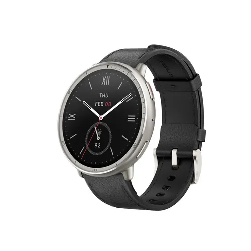 Amazfit Active 2 Smart Watch 44mm - Fitness Tracker mit NFC & GPS - Smartwatch mit 160+ Sportmodi, 5 ATM wasserdicht und 10 Tagen Akku. Ideal für Fitness-Enthusiasten und bietet präzise Herzfrequenzmessung sowie Sprachsteuerung.