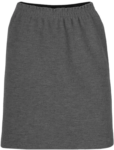 Engel Damen Rock in Grau (Größe M) - Eleganter und bequemer Rock, ideal für Alltag und Freizeit, sorgt für einen modischen Auftritt.