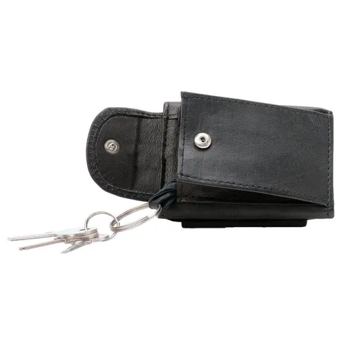 Geldbörse Mini Geldbörse mit Schlüsselring - Nappa Leder (1-tlg)