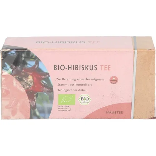 Hibiskustee bio Filterbeutel - Bio-Tees aus kontrolliert biologischem Anbau, fruchtig-herb im Geschmack und ideal für kreative Teemischungen.
