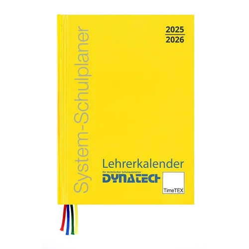DynaTech Lehrerkalender A4 - Schuljahr 2025-2026 - Terminplaner NEU
