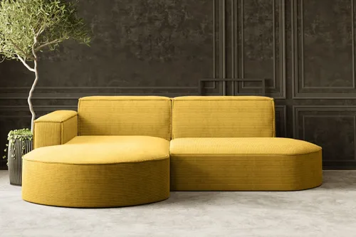 Kaiser Möbel Modena Studio Parma Ecksofa - Modernes Ecksofa mit hydrophobem POSO-Stoff, der Flüssigkeiten abweist und für einfache Pflege sorgt. Ideal für zeitgemäße Wohnzimmer und flexible Raumgestaltung.
