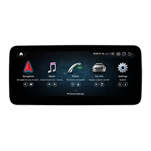 Mercedes CLS W218 NTG4x 12" Touch GPS Navigation - In Dash GPS-Navigation für Autos, mit Android 13, integriertem Carplay und lebenslangem 3D GPS Kartenupdate für ein modernes Fahrerlebnis.