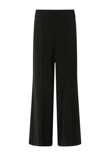 comma Hose - Damenhose mit elastischem Mid Rise-Bund, lockere Passform und praktischen Eingrifftaschen