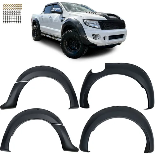 Kotflügel Radlauf Verbreiterungen Set BIG passend für Ford Ranger T6 2012-2015