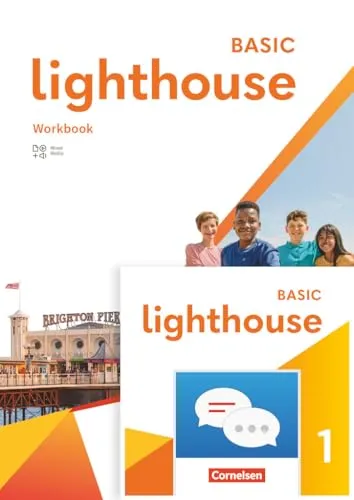 Lighthouse - Basic Edition - Band 1: 5. Schuljahr: Workbook mit Audios, Erklärfilmen und Lösungen - plus Zugangscode zu interaktivem Kompetenztraining in ChatClass