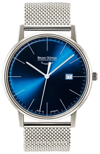 BRUNO SÖHNLE Quarzuhr Glashütte Herrenuhr Stuttgart Big