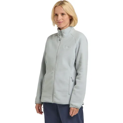 Fleecejacke JACK WOLFSKIN "MOONRISE FZ W", Damen, Gr. L - Funktionsjacke aus recyceltem POLARTEC 200-Material, warm, atmungsaktiv und ideal für Outdoor-Aktivitäten. Teil des 3-in-1-Systems für maximale Wärme und Schutz.