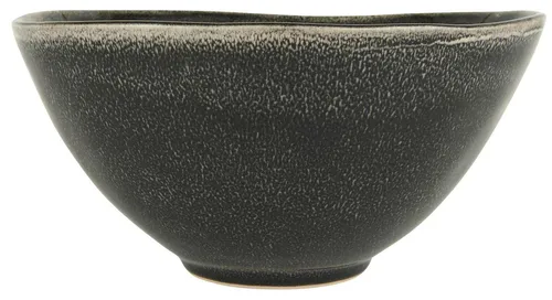 IB Laursen Schale DUNES Schwarz ANTIQUE BLACK Keramik Geschirr Schüssel 2000 ml