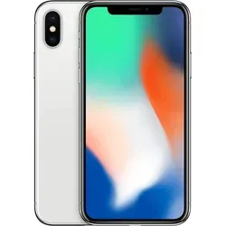 Apple iPhone X - 256 GB, Silber, 5,8 Zoll OLED Display - Handys ohne Vertrag, mit 12 MP Dual-Kamera und Face ID für maximale Sicherheit und beeindruckende Fotos. Kabelloses Laden und leistungsstarker A11 Bionic Chip für ein herausragendes Nutzererlebnis.