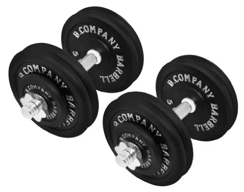 Bad Company Kurzhantel 50Kg - Professionelles Kurzhantel-Set für Studio und Zuhause, mit hochwertigem Guss und verchromten Hantelstangen für maximale Langlebigkeit und Komfort.