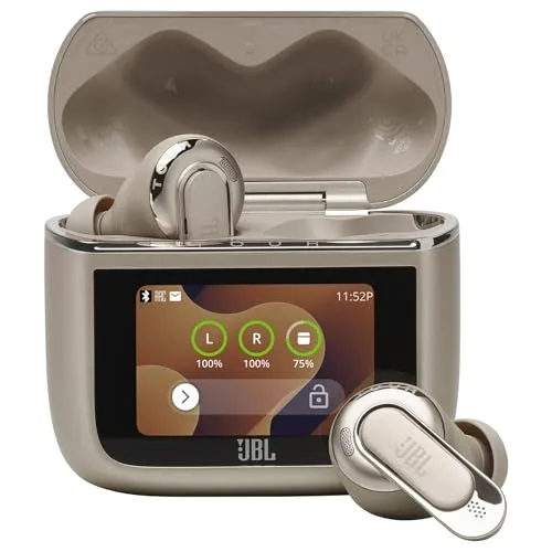 JBL Tour Pro 3 - True Wireless Bluetooth-Kopfhörer mit 40 h Akkulaufzeit, intelligenter Ladebox und True Adaptive Noise Cancelling 2.0 für ein optimales Hörerlebnis