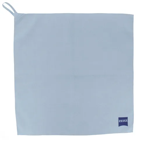 ZEISS Brillenputztuch aus Mikrofaser (37x37cm) - Hochwertiges Reinigungstuch für perfekte Sicht - Reinigungstuch aus Mikrofaser, ideal für Brillen und empfindliche Oberflächen, sorgt für streifenfreies Putzen.