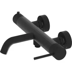 Lavita Orion Badewannenarmatur in matt Schwarz | Wannen- und Brausebatterie | Wasserhahn Bad s Design Armatur