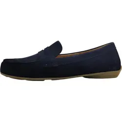 Gabor Slipper Blau in Gr. 40.5 - Hoher Tragekomfort - Elegante Slipper mit gepolsterter Decksohle und rutschfester Laufsohle. Ideal für modische Akzente und optimalen Komfort im Alltag. Perfekt für stilbewusste Träger, die Wert auf Qualität legen.