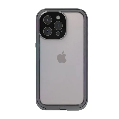 Total Protection Case - titanium gray - iPhone 15 Pro - Handyhüllen: Extrem robustes und wasserdichtes Case, ideal für Abenteuer und Outdoor-Aktivitäten, mit militärischem Schutzstandard und klarer Audioübertragung dank True Sound Technologie.