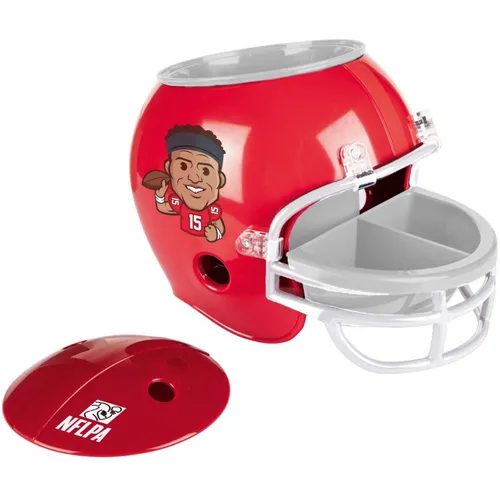 Kansas City Chiefs NFLPA Snack Helm - Patrick Mahomes - Sport Fansouvenirs, praktischer Snack Helm mit dem Design von Patrick Mahomes für echte Fans und perfekte Partystimmung.