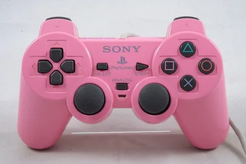 Original Sony PlayStation 2 Controller (Dualshock 2) Pink PS2 (Dualshock 2) Pink