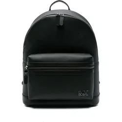 Michael Kors Edison Rucksack schwarz 33S5TEDM2L-001 - Eleganter Rucksack aus genarbtem Rindsleder, ideal für stilbewusste Träger und perfekt für den täglichen Gebrauch.